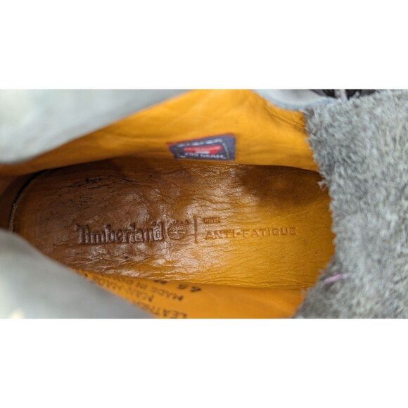 Timberland Women's Primaloft 200 Gram Boots-Size (6.5) Grey Suede Leather #A12R5 - Picture 11 of 12